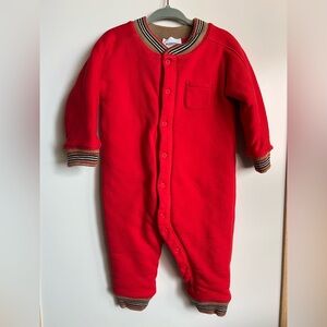 Burberry quilted Onesie 12M 80cm